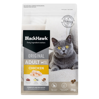 Black Hawk Original Adult Chicken Cat Food