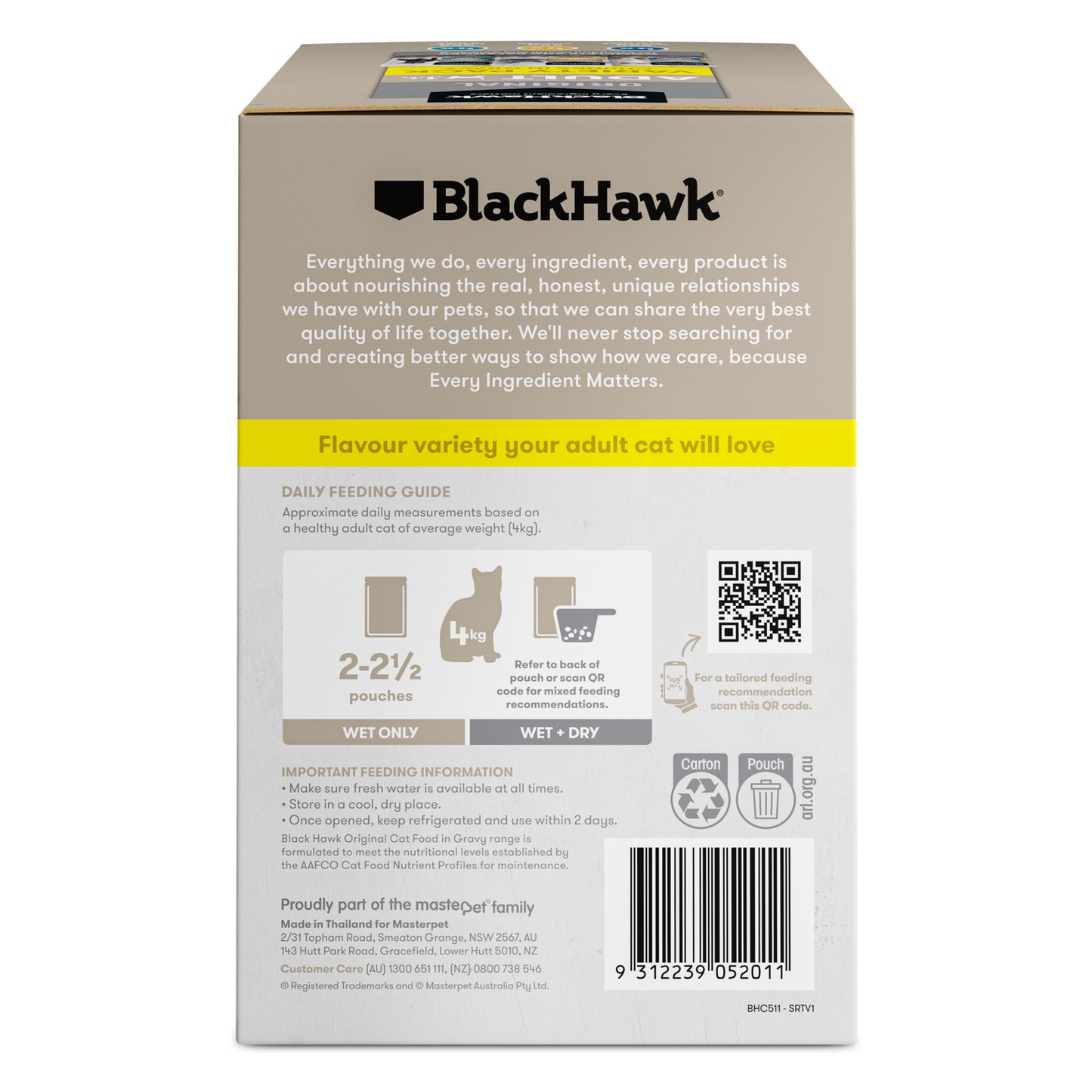Black Hawk Original Adult Variety Pack Cat Food