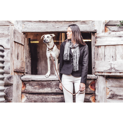 EzyDog Classic Leash Oxford Leather Brown