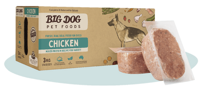 Big Dog Chicken Raw Dog Food (12x250g/3kg)