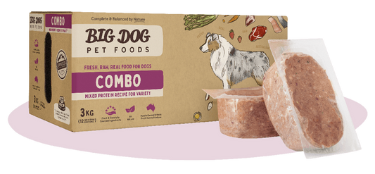 Big Dog Combo Raw Dog Food (12x250g/3kg)