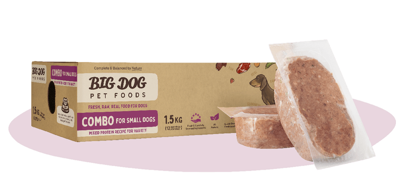 Big Dog Small Dog BARF Dog Food (12x125g/1.5kg)