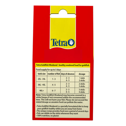 Tetra Goldfish Weekend Slow Release 5 Day Feeder (10pk)