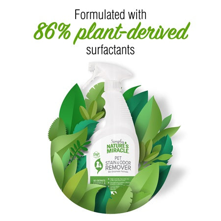 Simply Nature's Miracle Pet Stain & Odor Remover