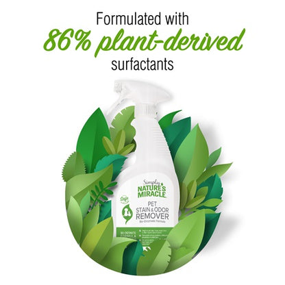 Simply Nature's Miracle Pet Stain & Odor Remover