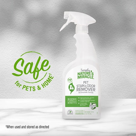 Simply Nature's Miracle Pet Stain & Odor Remover