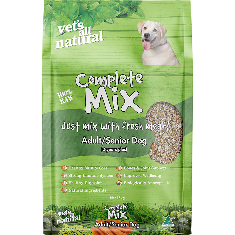 Vet's All Natural Complete Mix for Adult & Senior Dogs