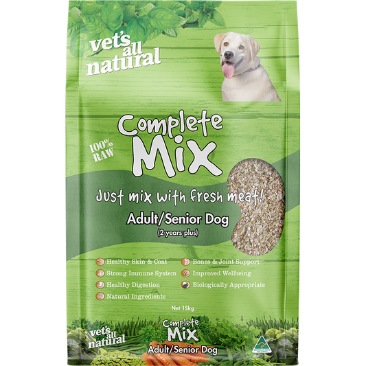 Vet's All Natural Complete Mix for Adult & Senior Dogs