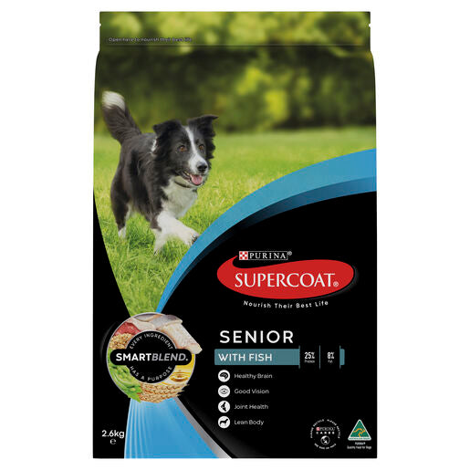 Supercoat Smartblend Senior Dog Food With Fish