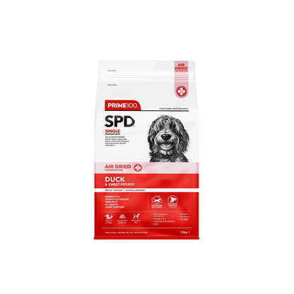 Prime100 SPD Air Dried Duck & Sweet Potato for Adult Dogs