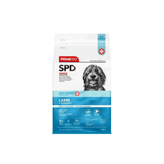Prime100 SPD Air Dried Lamb & Rosemary for Adult Dogs