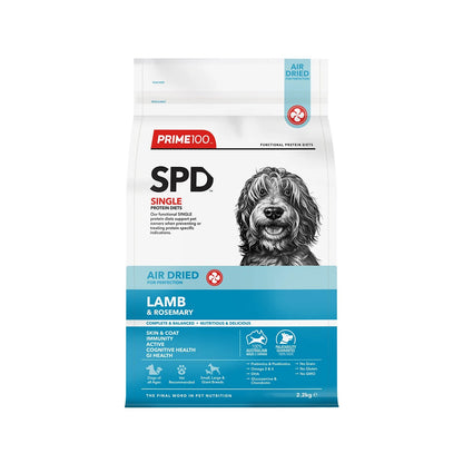 Prime100 SPD Air Dried Lamb & Rosemary for Adult Dogs