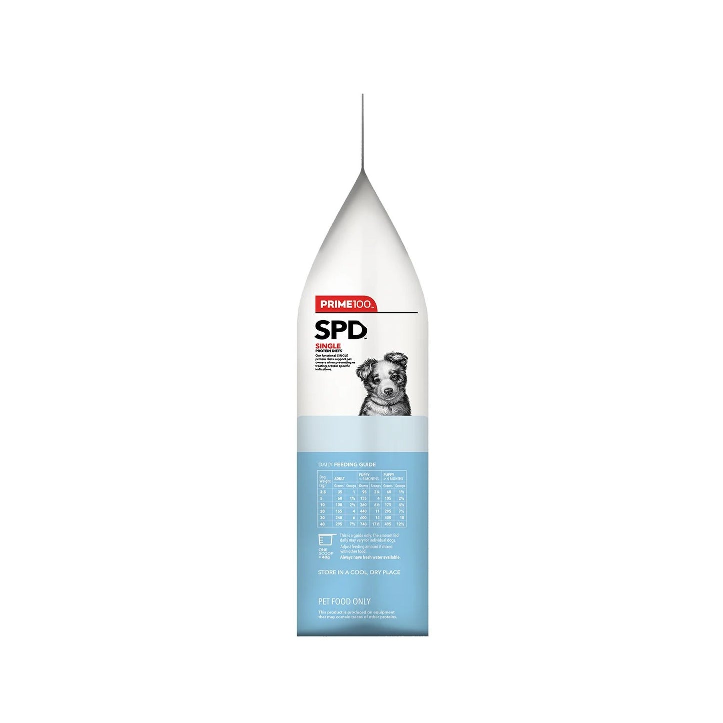 Prime100 SPD Air Dried Lamb, Apple & Blueberry for Puppies