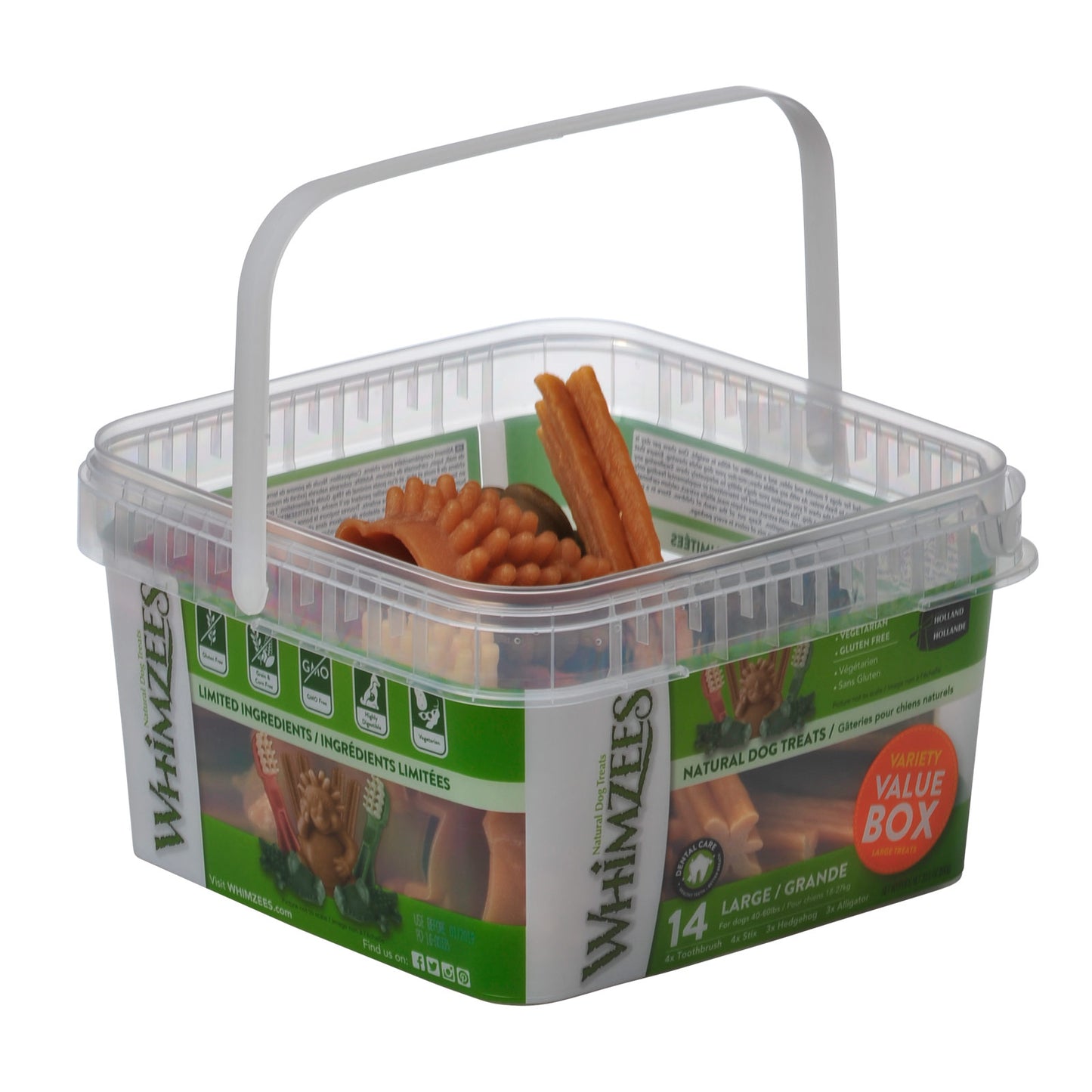 Whimzees Dental Variety Value Box
