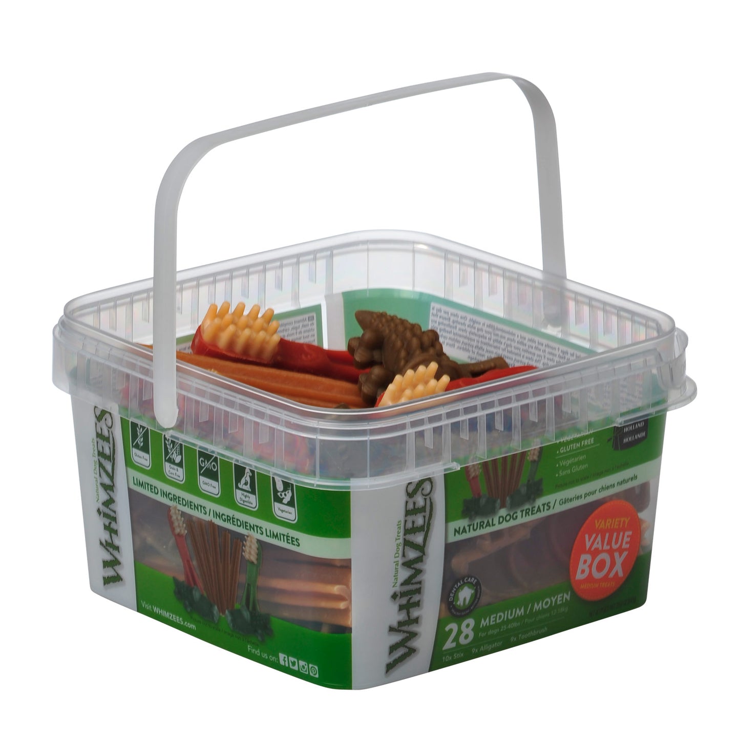 Whimzees Dental Variety Value Box