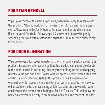 Nature's Miracle Advanced Stain & Odor Eliminator Sunny Lemon Scented