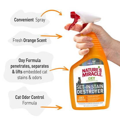 Nature's Miracle Set-In Stain Destroyer for Cats
