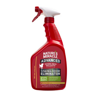 Nature's Miracle Dog Advanced Stain & Odor Eliminator Sunny Lemon Scented