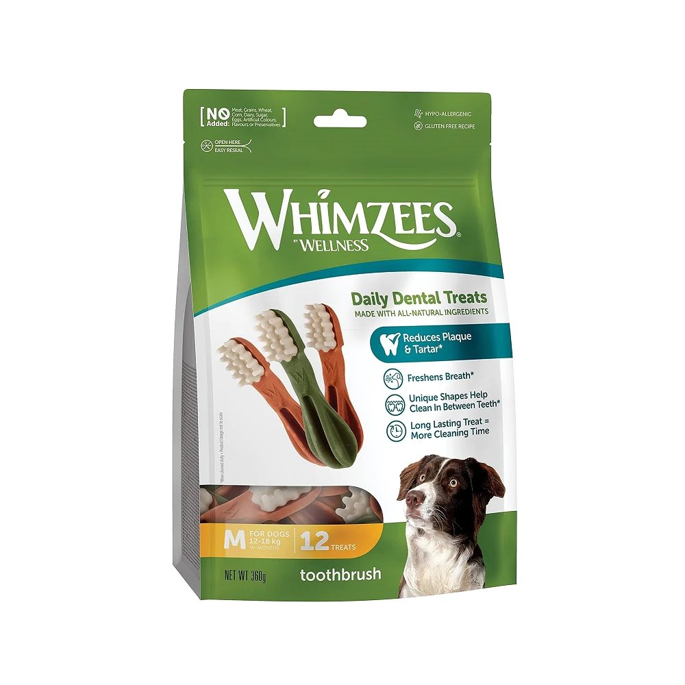 Whimzees Toothbrush Medium