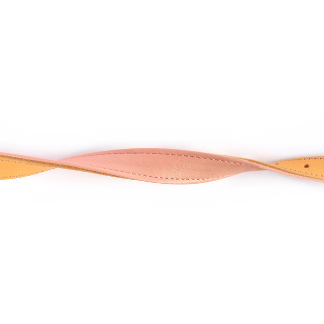 EzyDog Classic Collar Oxford Leather Blush