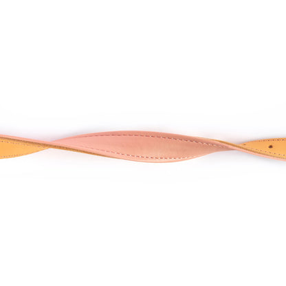 EzyDog Classic Collar Oxford Leather Blush