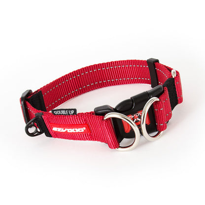 EzyDog Double Up Collar Red