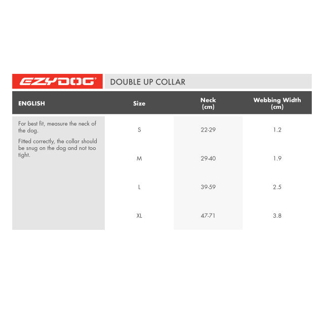 EzyDog Double Up Collar Green Camo