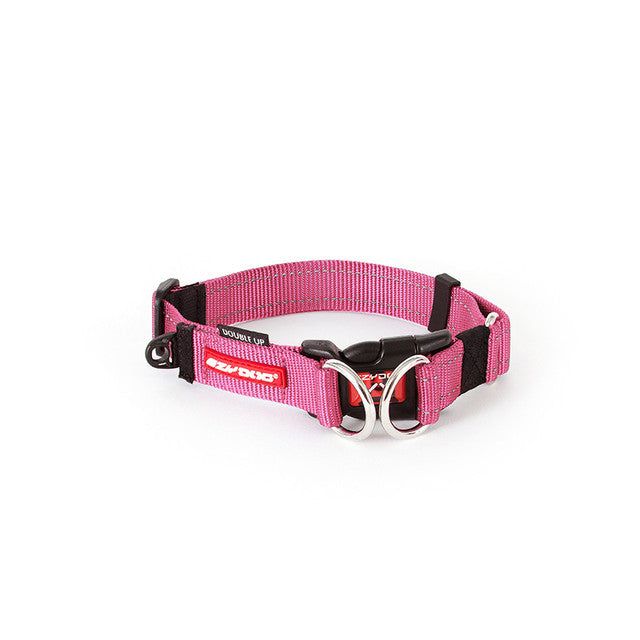 EzyDog Double Up Collar Pink