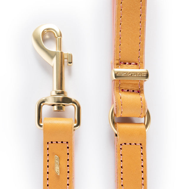 EzyDog Classic Leash Oxford Leather Blush