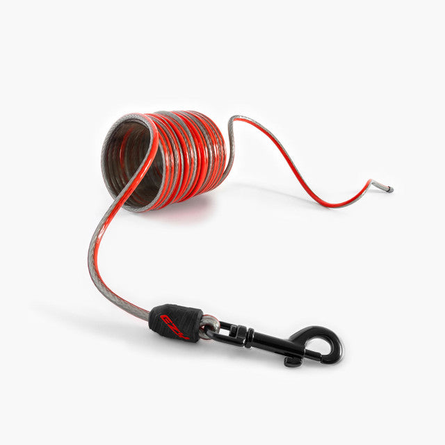 EzyDog Track N Train Slimline Leash Red