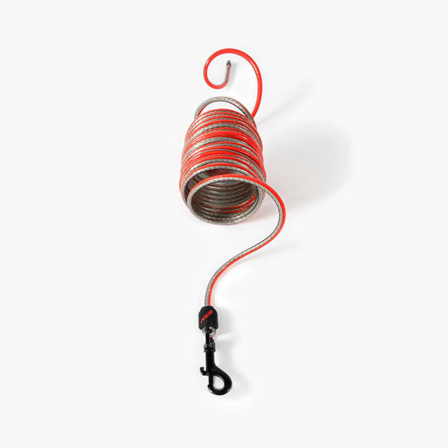 EzyDog Track N Train Slimline Leash Red