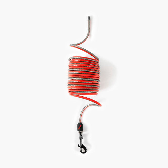 EzyDog Track N Train Slimline Leash Red