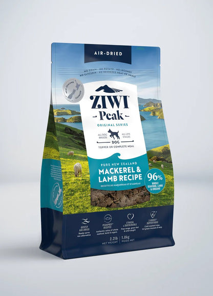 ZIWI Peak Air-Dried Original Mackerel & Lamb Recipe For Dogs