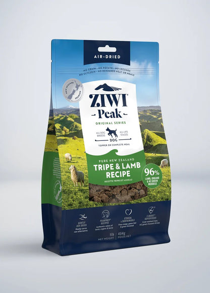 ZIWI Peak Air-Dried Original Tripe & Lamb Recipe For Dogs
