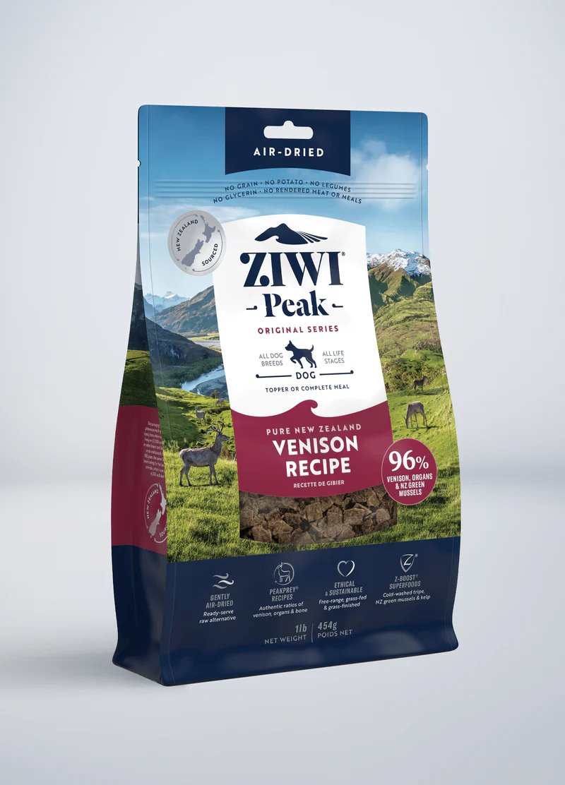ZIWI Peak Air-Dried Original Venison Recipe For Dogs