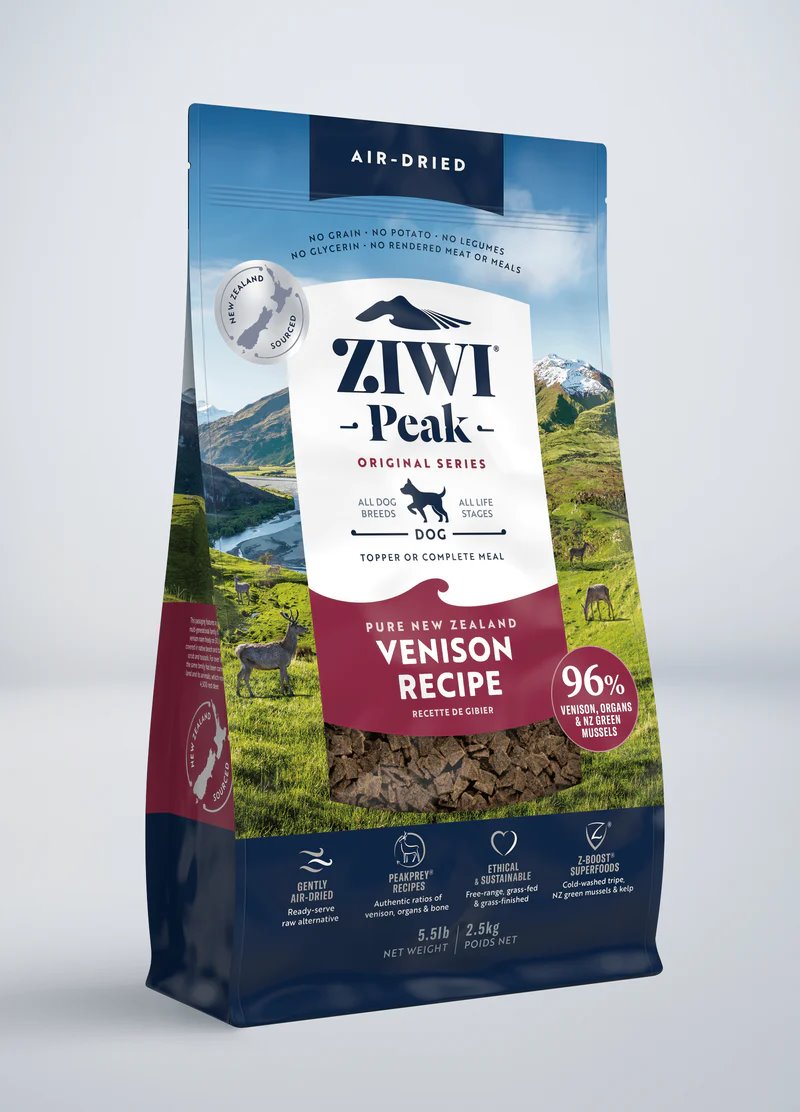 ZIWI Peak Air-Dried Original Venison Recipe For Dogs