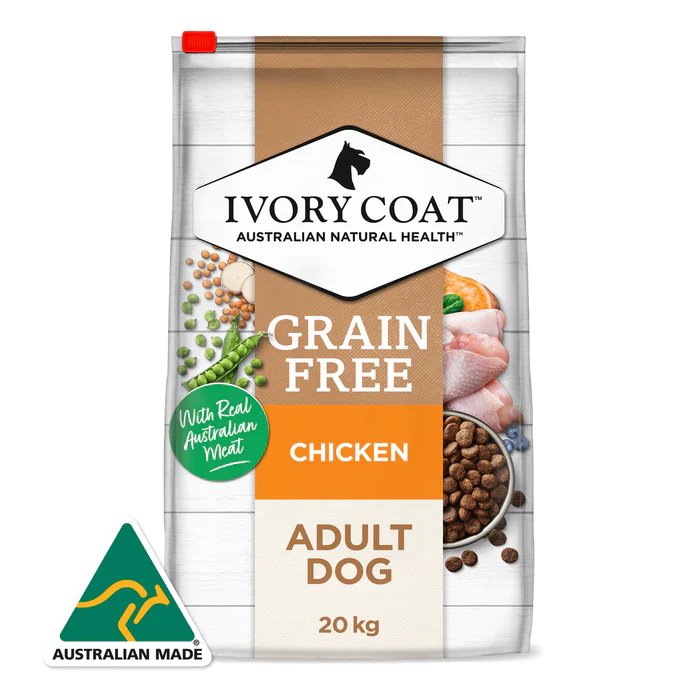 Ivory Coat Grain Free Adult All Breeds Dry Dog Food Chicken