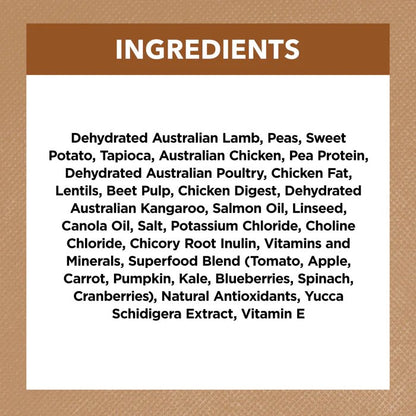 Ivory Coat Grain Free Adult All Breeds Dry Dog Food Lamb & Kangaroo