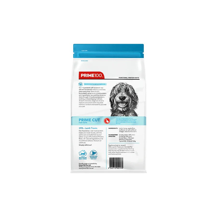 Prime100 SPD Prime Cut Lamb Treats 100g