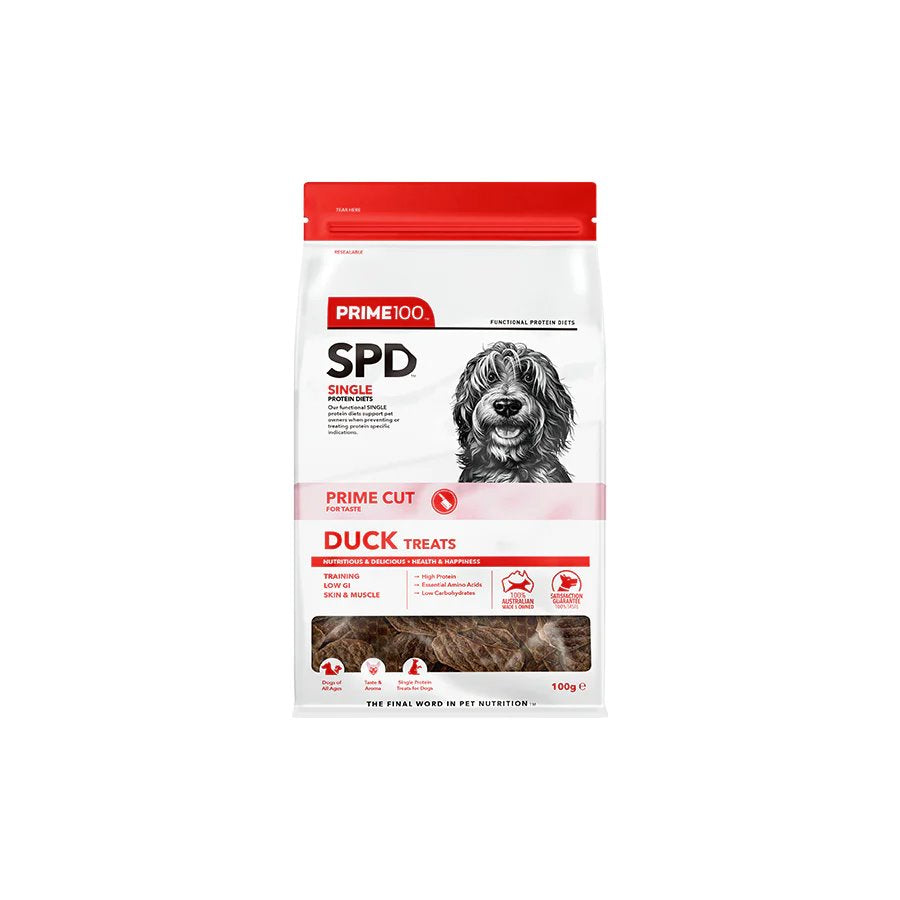 Prime100 SPD Prime Cut Duck Treats 100g