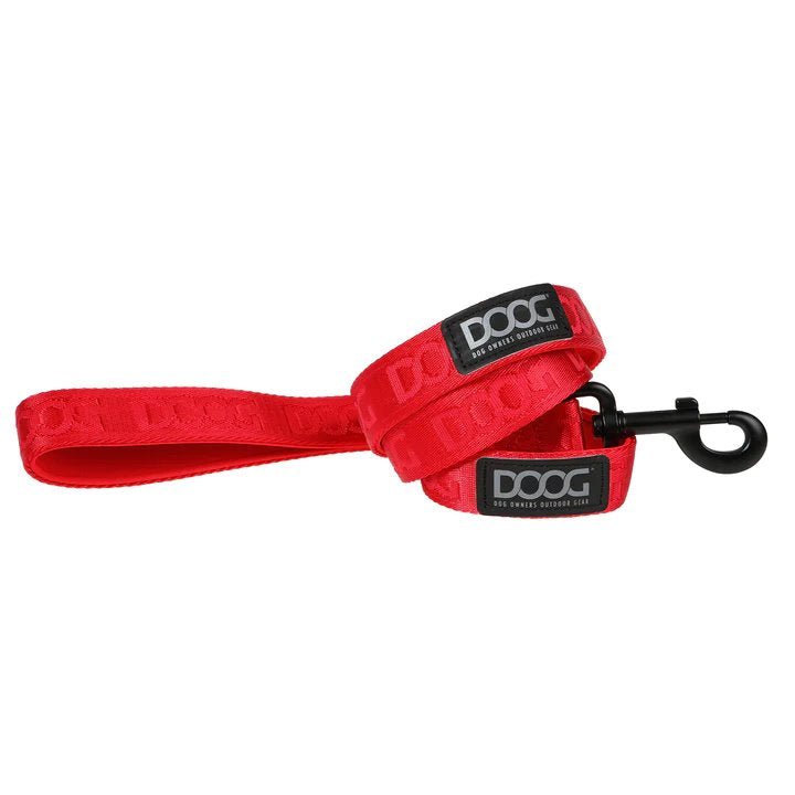DOOG Neosport Neoprene Dog Lead Red