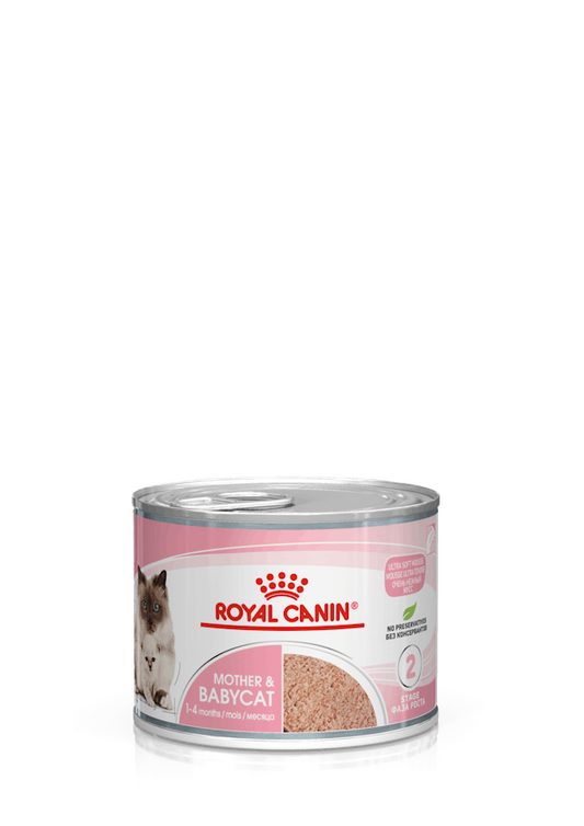 Royal Canin Mother & Babycat Wet Cat Food Cans Mousse