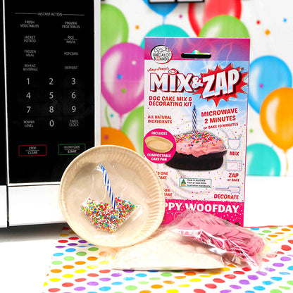 Wagalot Happy Woofday Cake Kit Pink