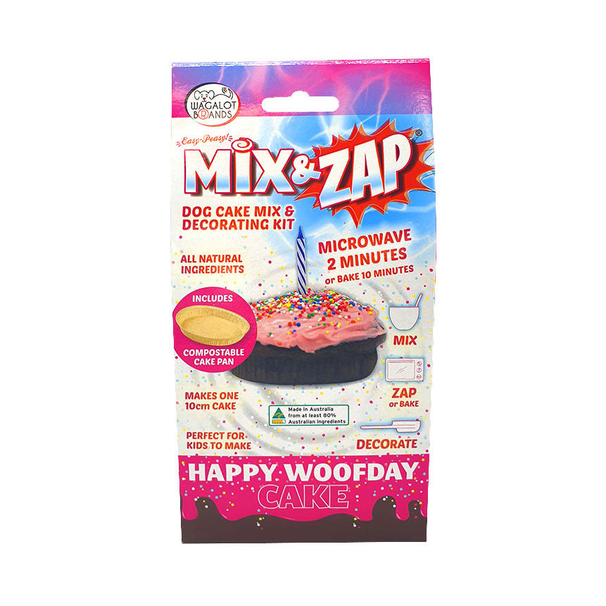 Wagalot Happy Woofday Cake Kit Pink