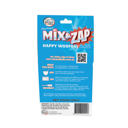 Wagalot Happy Woofday Cake Kit Blue