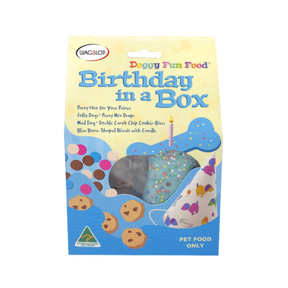 Wagalot Birthday in a Box Blue