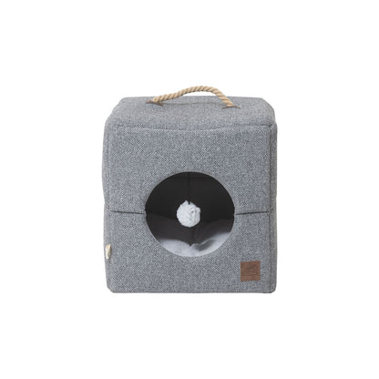 Indie & Scout Foldable Pet Cube Charcoal