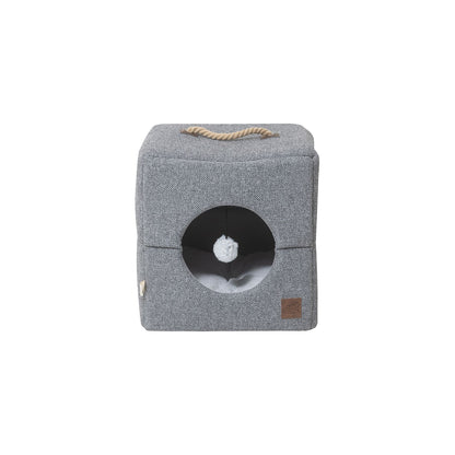 Indie & Scout Foldable Pet Cube Charcoal