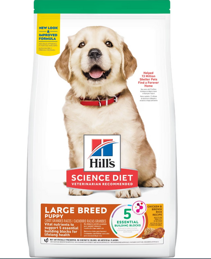 Hill's Science Diet Puppy Large Breed Chicken & Brown Rice Recipe Dry Dog Food