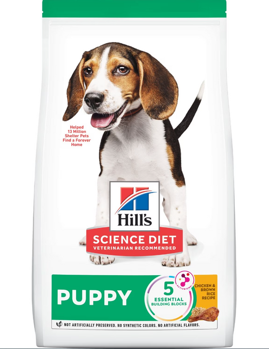 Hill's Science Diet Puppy Chicken & Brown Rice Dry Dog Food